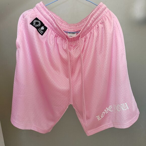 Chrome Hearts Pink Shorts - Picture 1 of 6